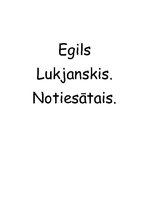 Конспект 'Egils Lukjanskis "Notiesātais"', 1.