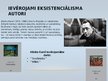 Презентация 'Eksistenciālisms literatūrā un filosofijā', 8.