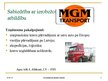 Презентация 'Kvalifikācijas prakse uzņēmumā SIA "MGM Transport"', 3.