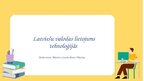 Презентация 'Latviešu valodas lietojums tehnoloģijās', 1.