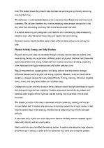 Эссе 'The importance of sleep for students', 7.