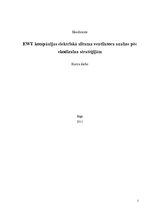 Реферат '"EWT" kompānijas elektriskā siltuma ventilatora analīze pēc ekodizaina stratēģij', 1.