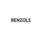 Конспект 'Benzols', 1.