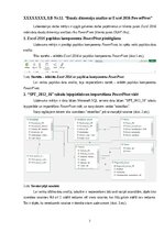 Конспект 'Daudz dimensiju analīze ar Excel 2016 PowerPivot', 1.