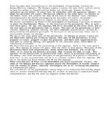 Эссе 'Freud - Contributions to Psychology', 1.