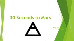 Презентация 'Grupa "30 Seconds to Mars"', 1.