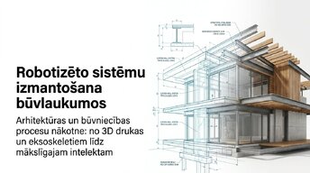 Презентация 'Robotizēto sistēmu izmantošana būvlaukumos', 1.
