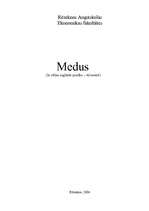 Реферат 'Medus', 1.