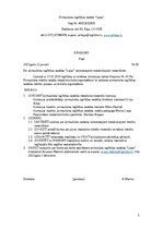 Образец документа 'Akta paraugs', 1.