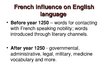 Отчёт по практике 'Linguistic Peculiarities in English for Finance and Banking: Usage of French Bor', 7.