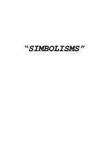 Реферат 'Simbolisms', 1.