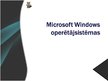 Презентация 'Windows Microsoft operētājsistēmas', 1.