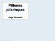 Презентация 'Piltenes pilsdrupas', 1.