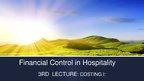 Презентация 'Financial Control in Hospitality', 1.