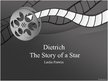 Презентация 'Marlene Dietrich. The Story of a Star', 1.