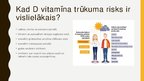 Презентация 'D vitamīns un tā aktualitāte', 13.