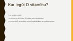 Презентация 'D vitamīns un tā aktualitāte', 14.