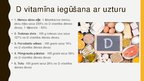 Презентация 'D vitamīns un tā aktualitāte', 16.