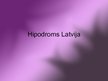 Бизнес план 'Hipodroms Latvijā', 15.