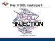 Презентация 'SQL injekcijas', 2.