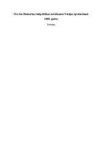 Реферат 'Oto fon Bismarka reālpolitikas neveiksmes Vācijas apvienošanā 1880. gados', 1.