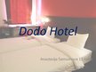 Презентация 'Гостиница "Dodo hotel"', 1.