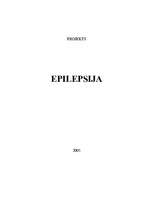 Реферат 'Epilepsija', 1.