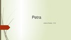 Презентация 'Petra', 1.
