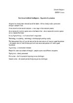 Конспект 'Figurative expressions found in a text about artificial intelligence', 1.