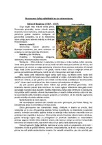 Реферат 'Renesanses laika mākslinieku un viņu spilgtāko darbu raksturojums', 1.