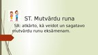 Презентация 'Kā izveidot un izvēlēties 9.klases mutvārdu runu un tās tematu?', 1.