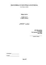 Конспект 'SWOT analīze muzikāli literārajam klubam "Četri balti krekli"', 1.