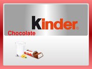 Реферат 'Kinder Chocolate Marketing Strategy Analysis', 14.