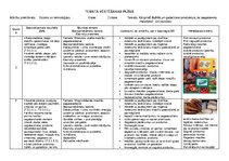 Конспект 'Tematiskais plāns mācību priekšmetā "Dizains un tehnoloģijas" 2. klase', 1.