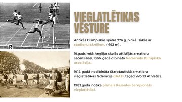 Презентация 'Vieglatlētika', 9.