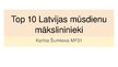 Презентация 'Top 10 Latvijas mūsdienu mākslinieki', 1.