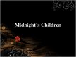 Презентация 'Analysis of "Midnight's Children" by Salman Rushdie', 1.