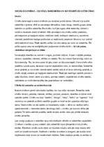 Конспект 'Sociālās zinības – cilvēks, sabiedrība un savstarpējās attiecības', 1.