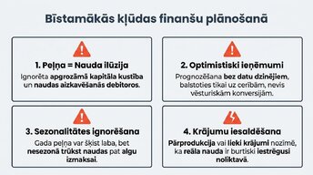 Презентация 'Naudas plūsmas prognozēšana finanšu plānošanā un analīzē (FP&A)', 10.