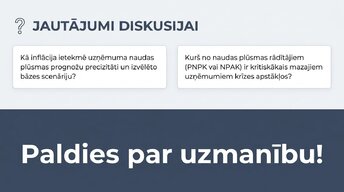 Презентация 'Naudas plūsmas prognozēšana finanšu plānošanā un analīzē (FP&A)', 15.