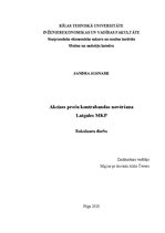 Дипломная 'Akcīzes preču kontrabandas novēršana Latgales MKP', 1.