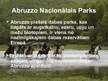 Презентация 'Aktīva pasākuma projekts Abruco Nacionālajā parkā Itālijā', 6.