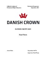 Дипломная 'Danish Crown', 1.