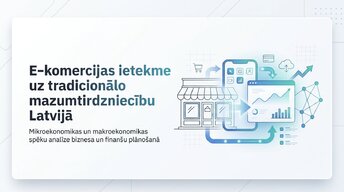 Презентация 'E-komercijas ietekme uz tradicionālo mazumtirdzniecību Latvijā', 1.