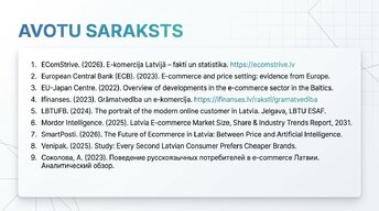 Презентация 'E-komercijas ietekme uz tradicionālo mazumtirdzniecību Latvijā', 14.