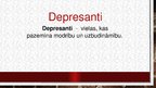 Презентация 'Psihotropās vielas. Depresanti', 2.