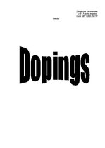 Конспект 'Dopings', 1.