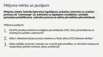Презентация 'Ilgtermiņa ieguldījumu uzskaite, kontrole un to izmantošanas analīze uzņēmumā AS', 3.