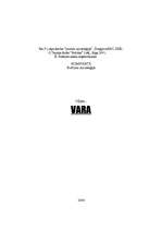 Конспект 'Vara', 1.