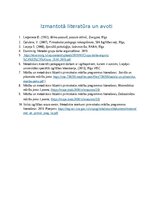 Отчёт по практике 'Agrīnās bērnības pedagoģiskā prakse', 29.